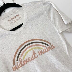Midwest Mama Graphic Tee - Cream